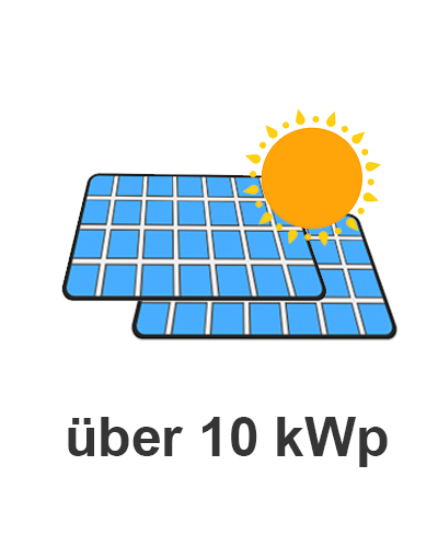 über 10 kWp